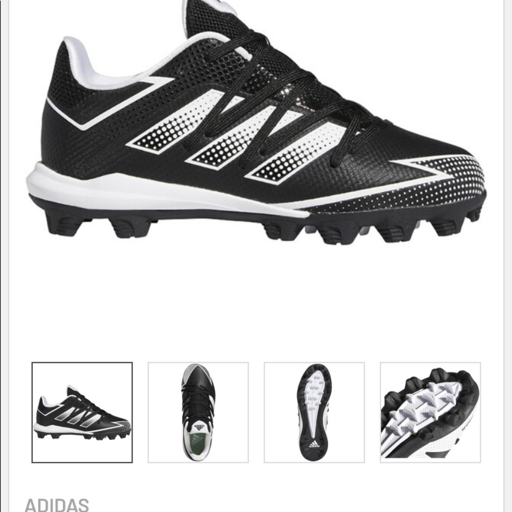 Boys tball cleats (adidas 12 toddler)